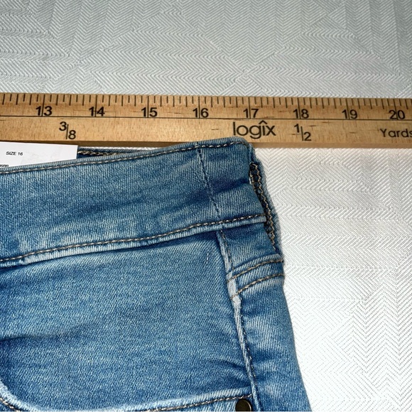 Nine West Sculpting Denim High Rise Bootcut‎ Medium Wash Denim Jeans Size 16 New - Picture 6 of 16